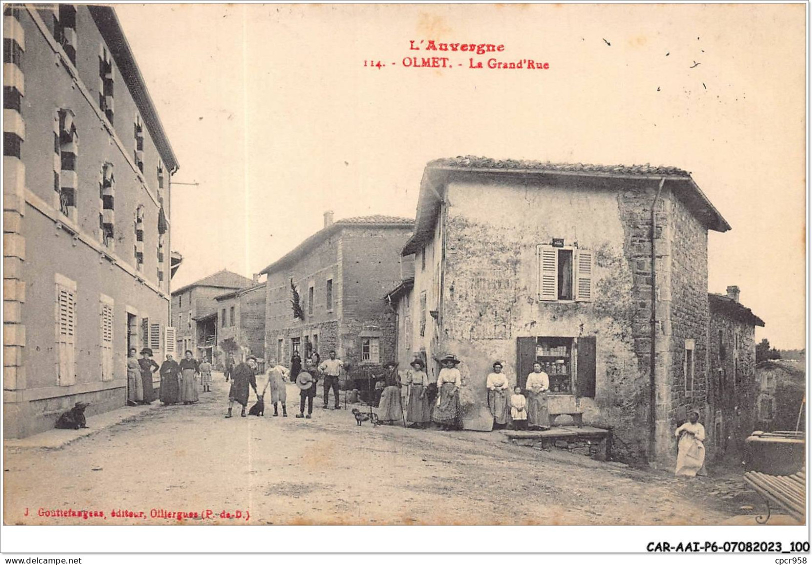 CAR-AAIP6-63-0518 - OLMET - La Grand'rue  - Sonstige & Ohne Zuordnung