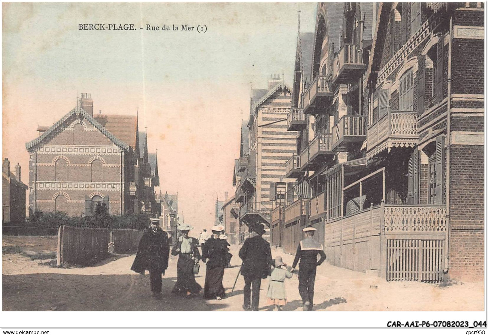 CAR-AAIP6-62-0490 - BERCK PLAGE - Rue De La Mer  - Berck