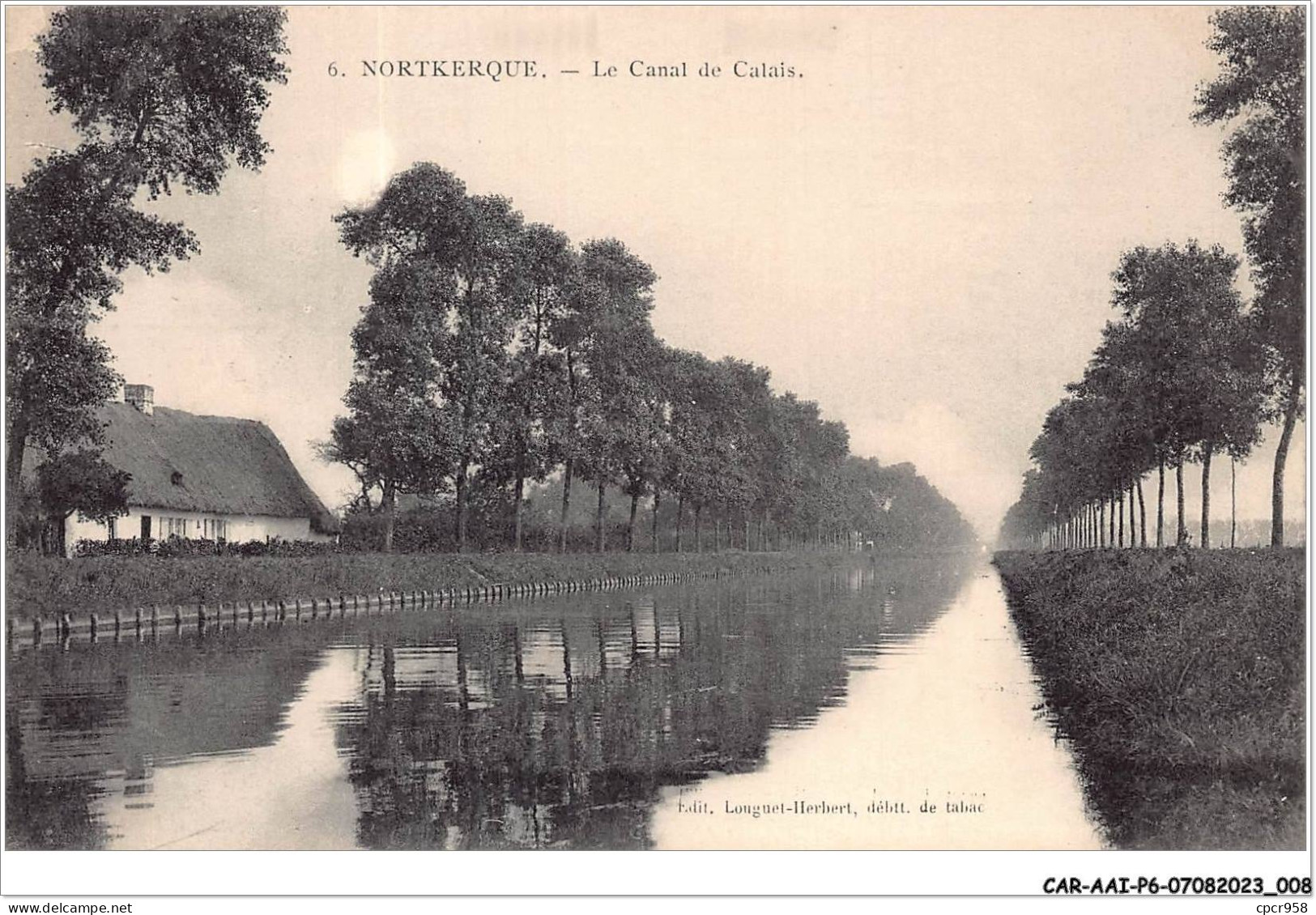 CAR-AAIP6-62-0472 - NORTKERQUE - Le Canal De Calais  - Sonstige & Ohne Zuordnung