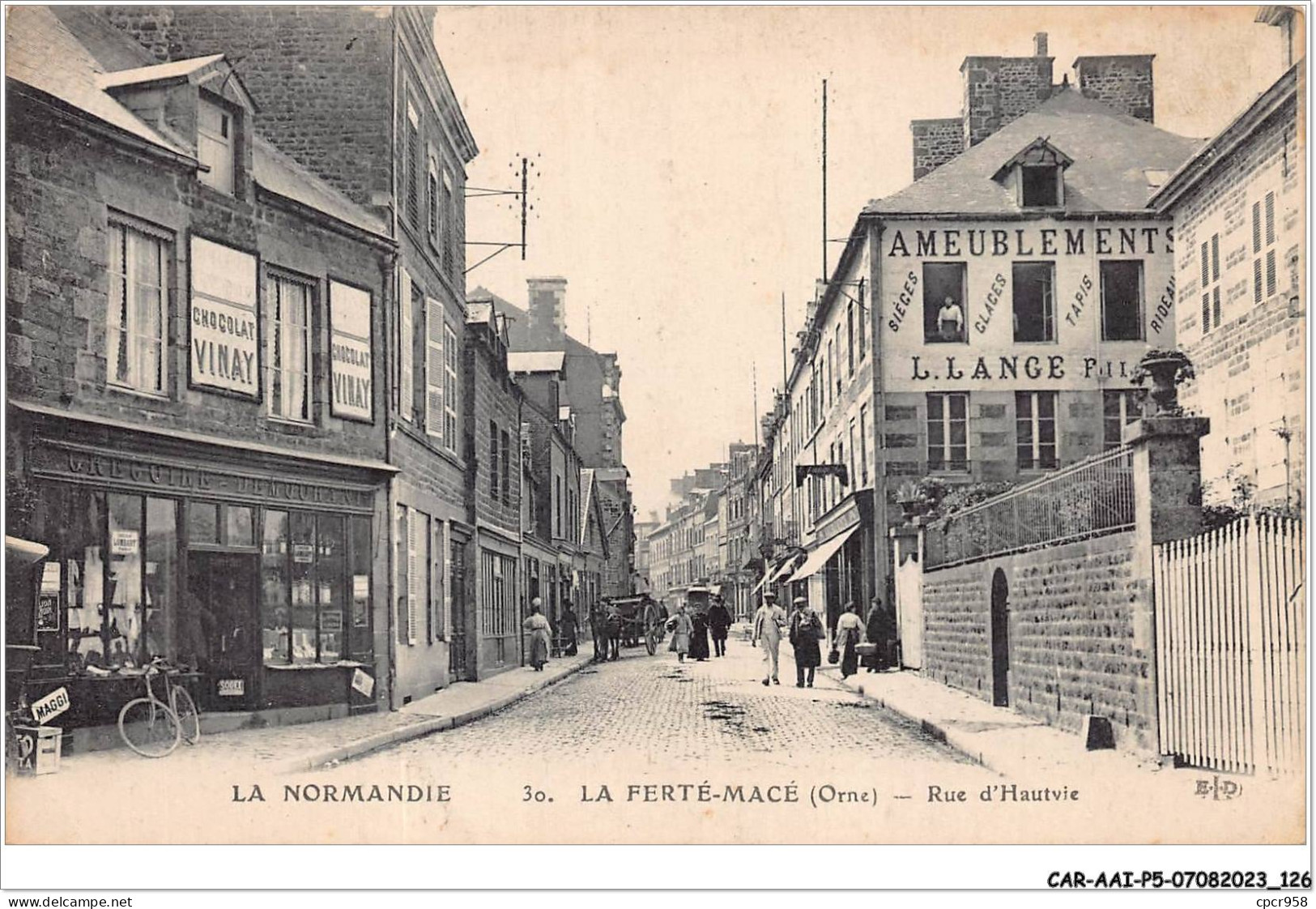 CAR-AAIP5-61-0439 - LA FERTE MACE - Rue D'hautvie - La Ferte Mace