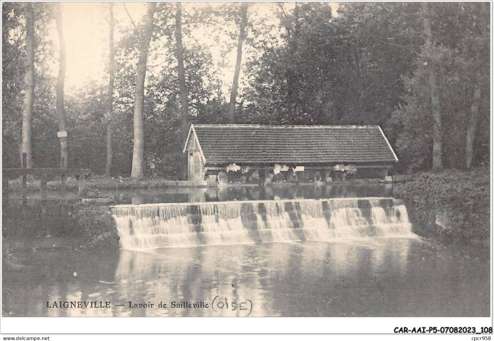 CAR-AAIP5-60-0430 - LAIGNEVILLE - Lavoir De Sailleville  - Other & Unclassified