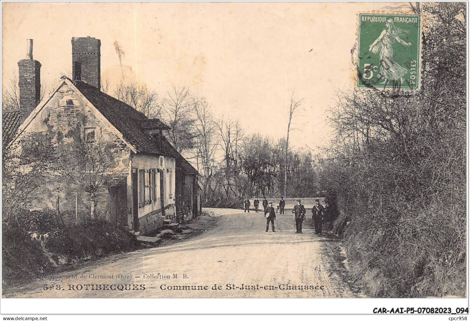 CAR-AAIP5-60-0423 - ROTIBECQUES - Commune De St-Just-en-Chaussée - Autres & Non Classés