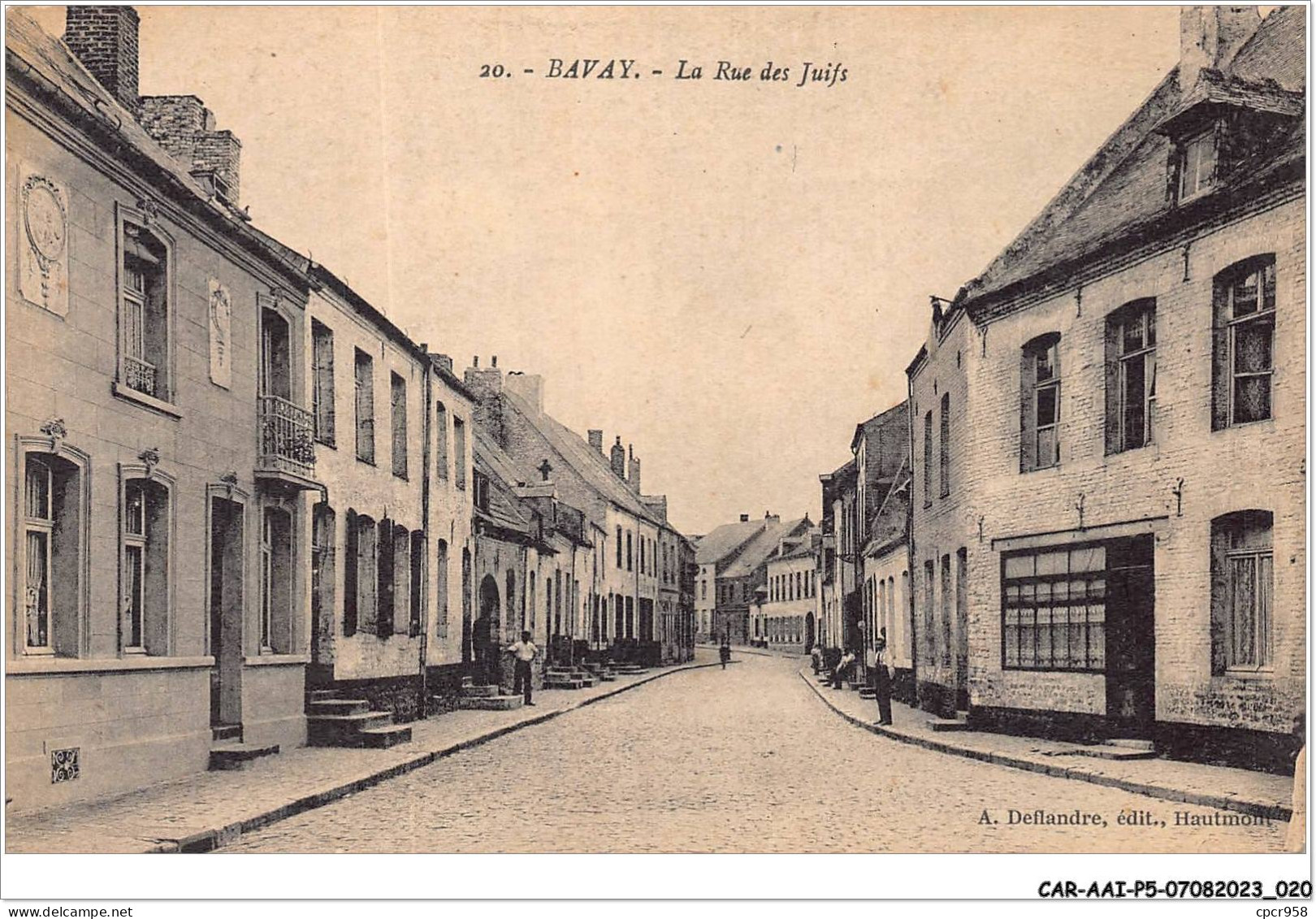 CAR-AAIP5-59-0386 - BAVAY - La Rue Des Juifs - Bavay