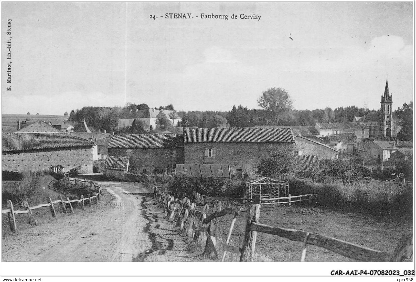 CAR-AAIP4-55-0303 - STENAY - Faubourg De Cervizy  - Stenay