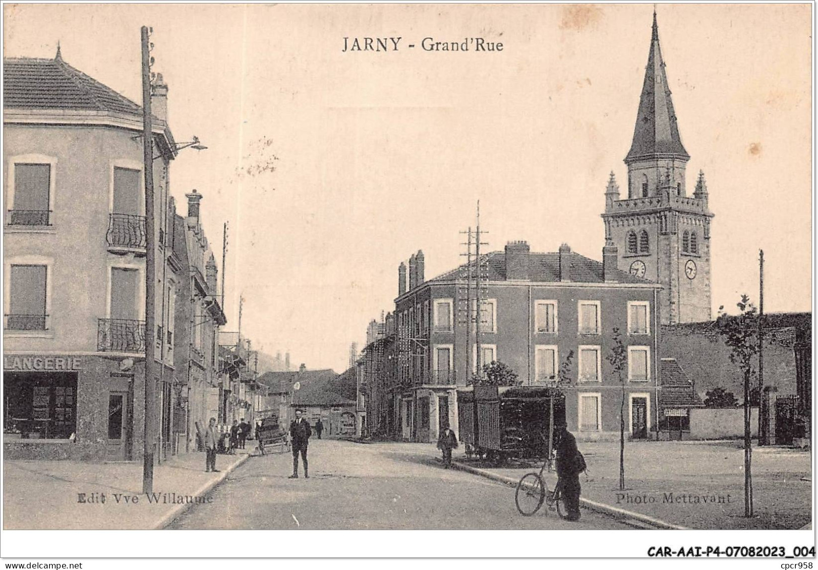 CAR-AAIP4-54-0289 - JARNY - Grande Rue - Baraque Foraine - Jarny