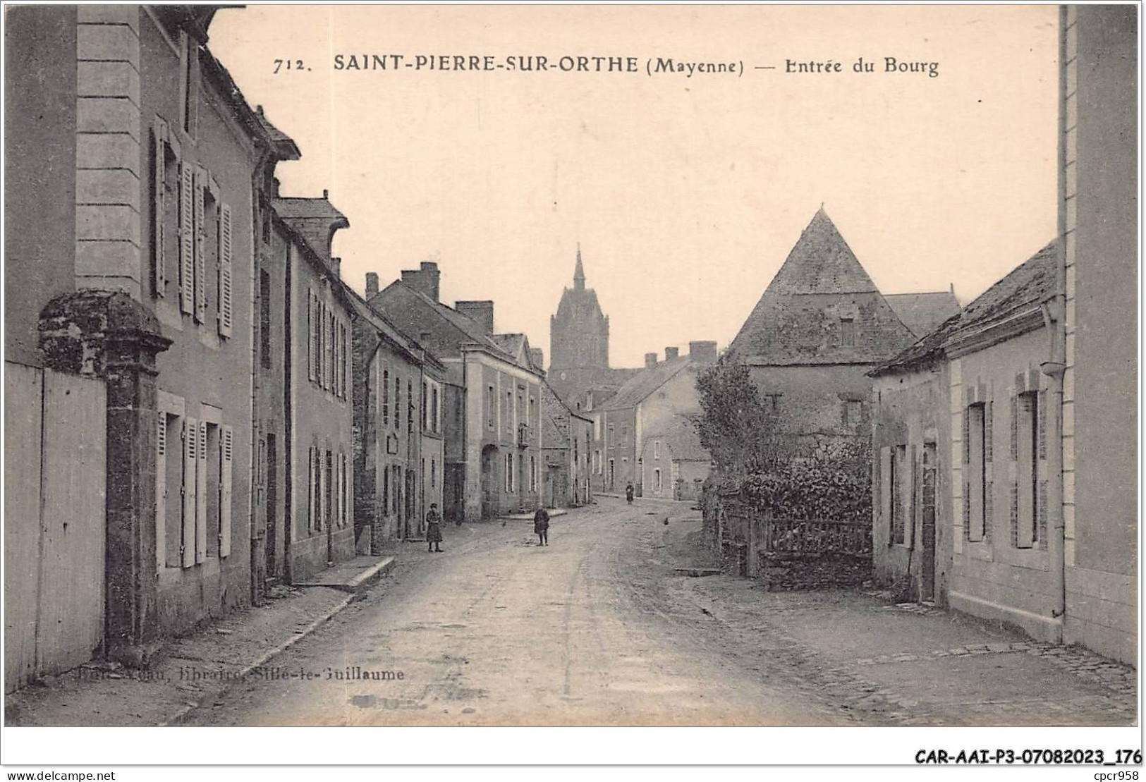CAR-AAIP3-53-0280 - SAINT PIERRE SUR ORTHE  - Entrée Du Bourg  - Other & Unclassified