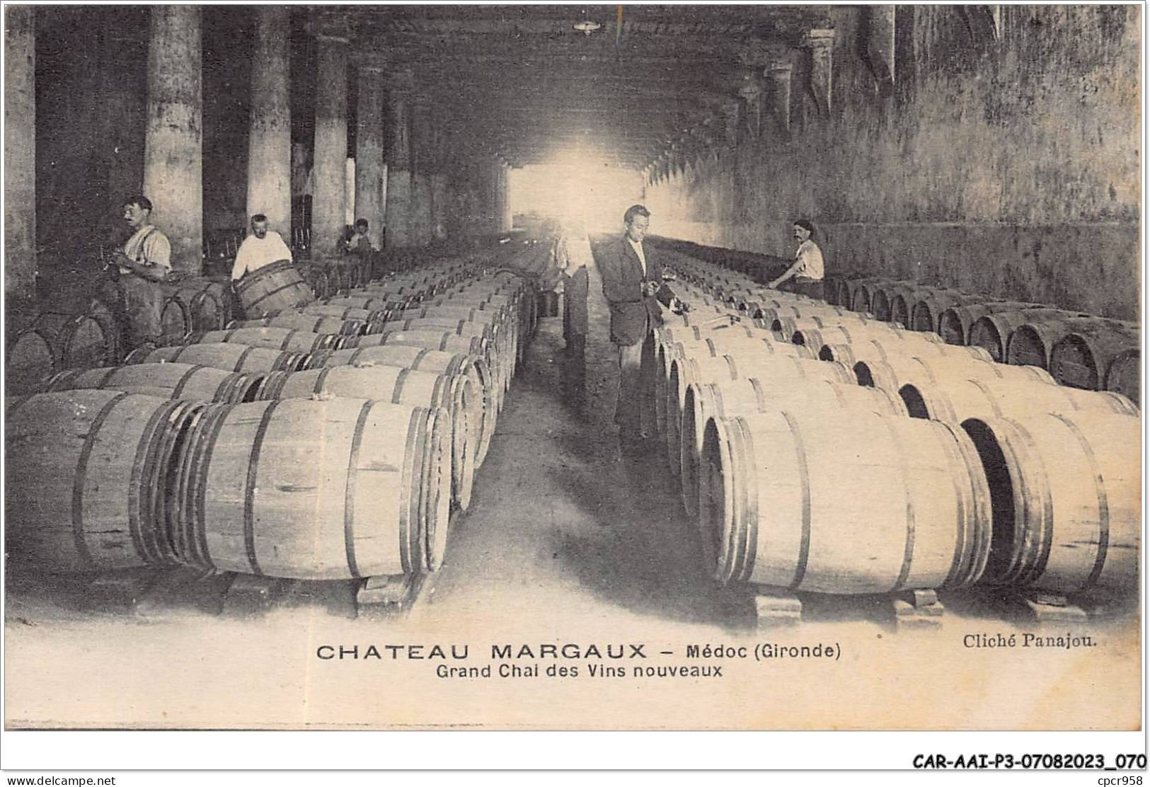 CAR-AAIP3-33-0227 - MARGAUX - Chateau  - Grand Chal Des Vins Nouveaux  - Margaux