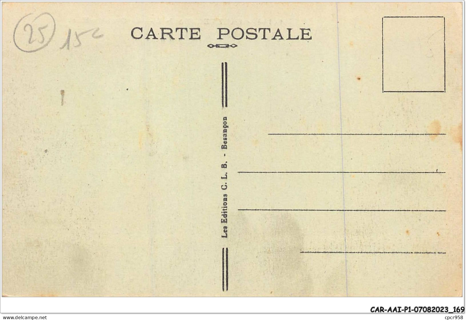 CAR-AAIP1-25-0085 - BADEVEL - La Grande Rue  - Other & Unclassified