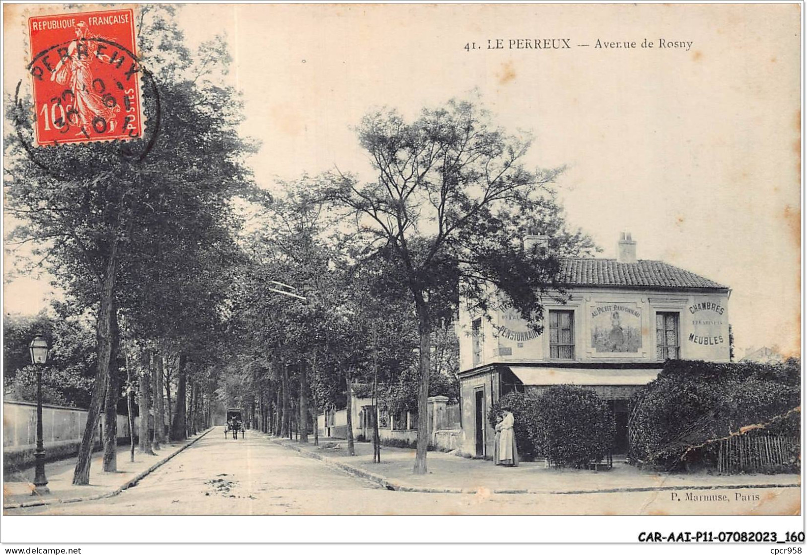 CAR-AAIP11-94-1060 - LE PERREUX - Avenue De Rosny - Carte Pliee, Vendue En L'etat - Le Perreux Sur Marne