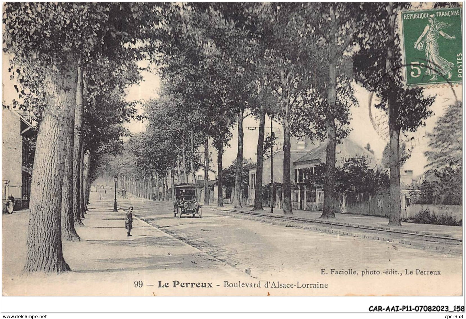 CAR-AAIP11-94-1059 - LE PERREUX - Boulevard D'Alsace Lorraine  - Le Perreux Sur Marne