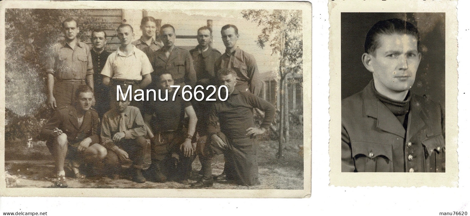 Ref 1 - Carte Photo : Prisonniers De Guerre Camp De Travail STALAG VA Hauptlager ( Gros Soupçons ) En Allemagne - Sonstige & Ohne Zuordnung