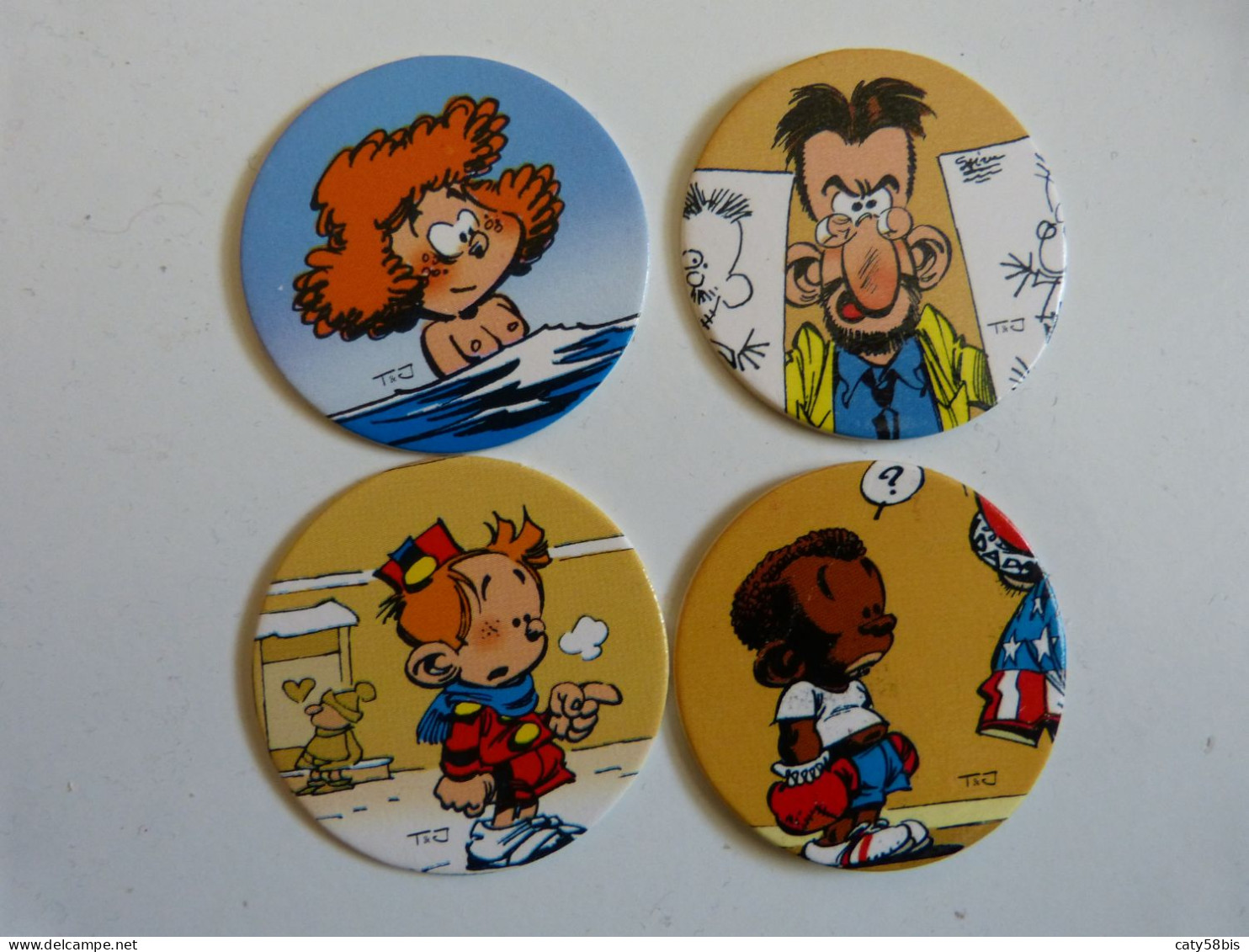 4 Pog's Persil , Spirou - Andere & Zonder Classificatie