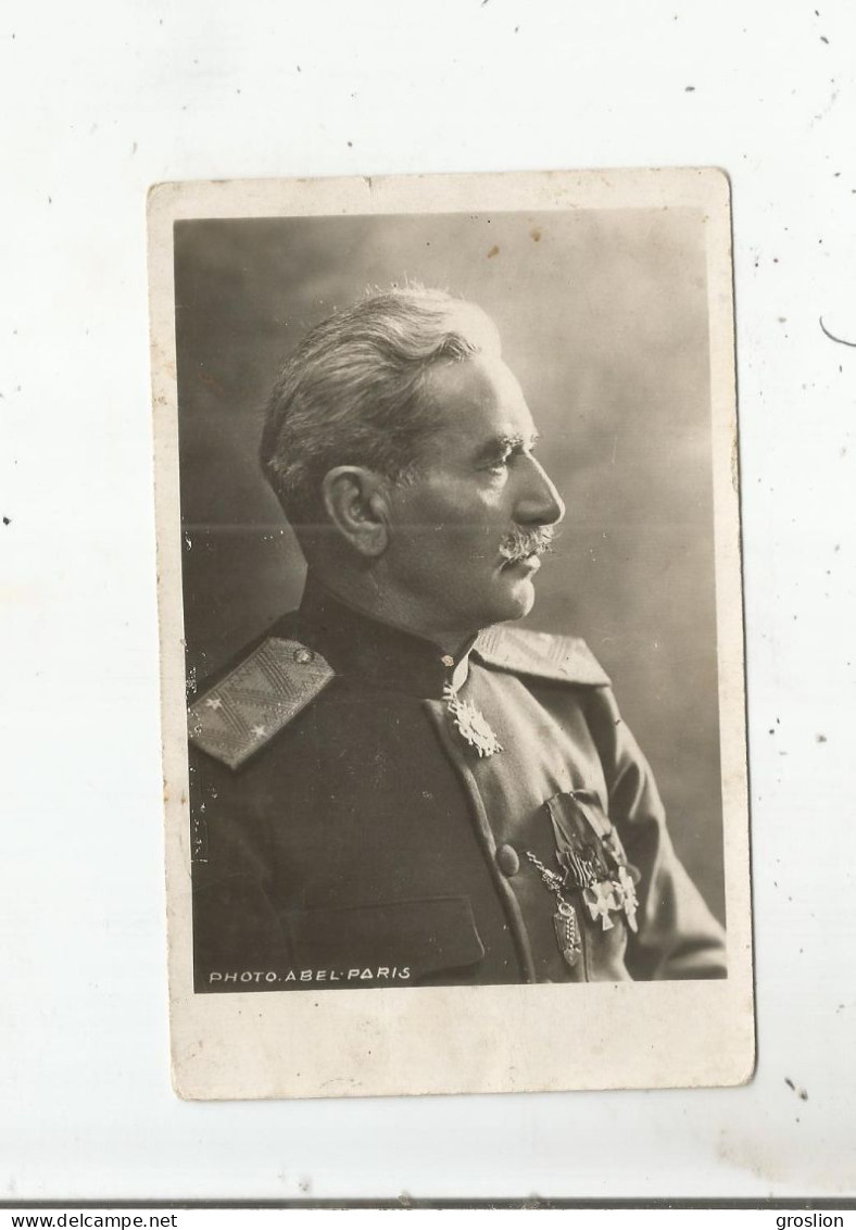 ARMENIE CARTE PHOTO DU GENERAL ANTRANIK  MILITAIRE ET HEROS NATIONAL ARMENIEN (1865 1927)  SOUVENIR 1928 - Arménie