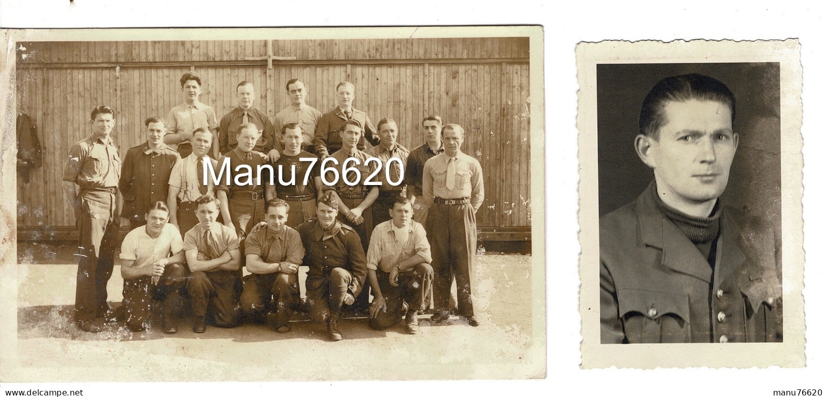 Ref 1 - Carte Photo : Prisonniers De Guerre Camp De Travail STALAG VA Hauptlager ( Gros Soupçons ) En Allemagne - Sonstige & Ohne Zuordnung