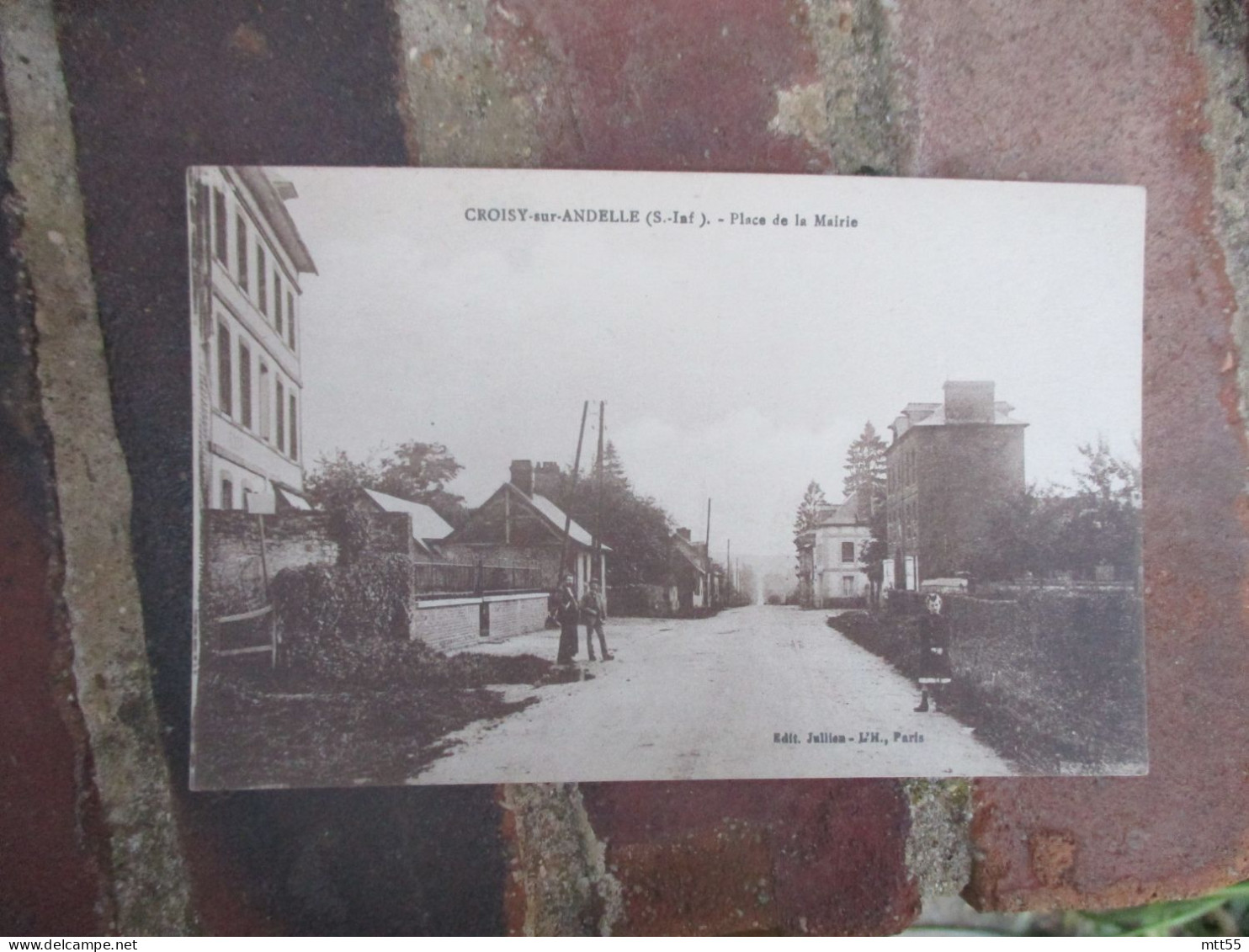 CROISY SUR ANDELLE PLACE DE LA MAIRIE - Other & Unclassified