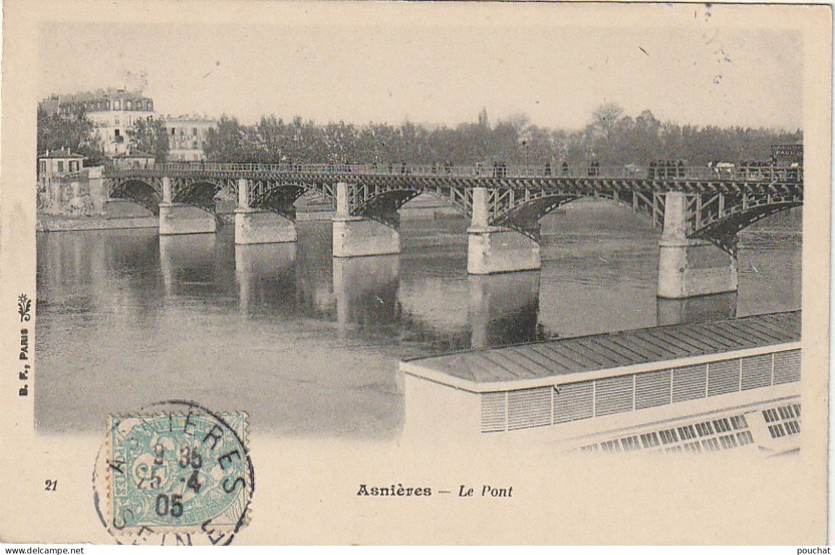 MO 2-(92) ASNIERES - LE PONT - 2 SCANS  - Asnieres Sur Seine