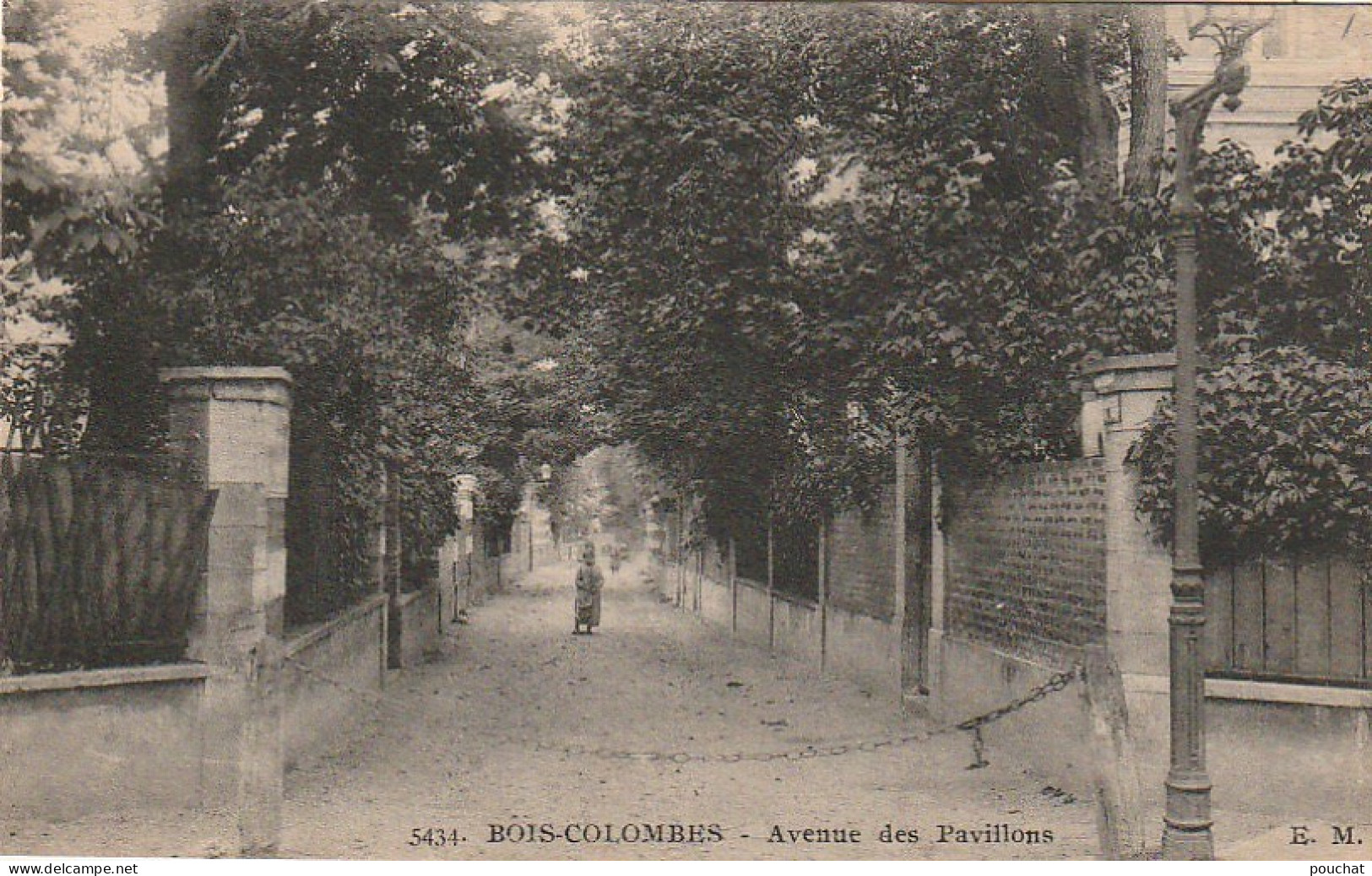MO 2-(92) BOIS COLOMBES - AVENUE DES PAVILLONS  - 2 SCANS - Other & Unclassified
