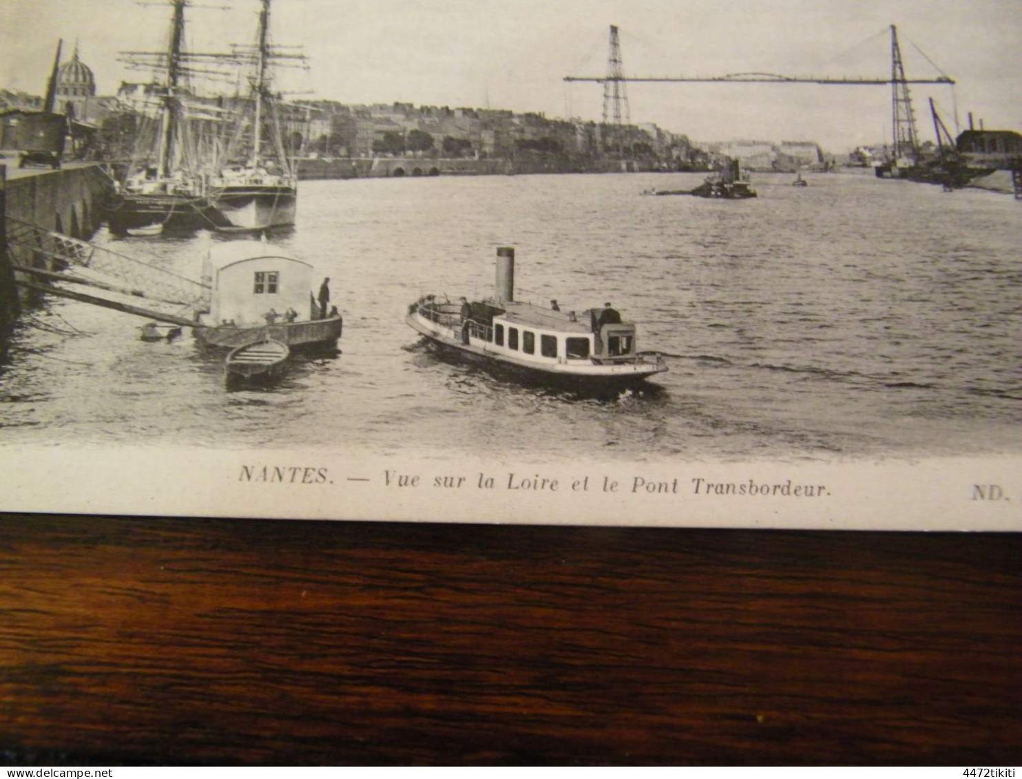 CPA - Nantes (44) - Vue Sur La Loire Et Le Pont Transbordeur - 1910 - SUP (HV 38) - Nantes