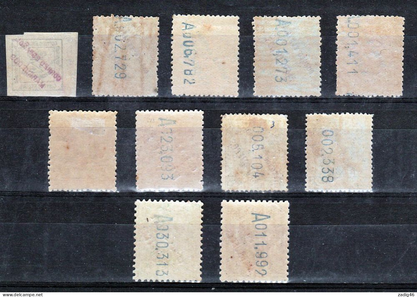 MAROC ESPAGNOL - PETIT LOT DE 11 TIMBRES NEUFS AVEC INFIMES TRACES DE CHARNIERES - 2 SCANS - Marruecos Español