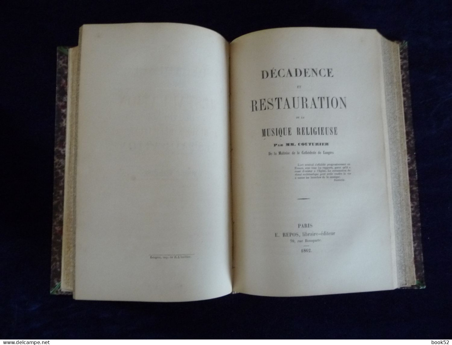 5 Livres Régionaux HAUTE-MARNE Du XIX° Siècle, Dans 1 Reliure - Champagne - Ardenne