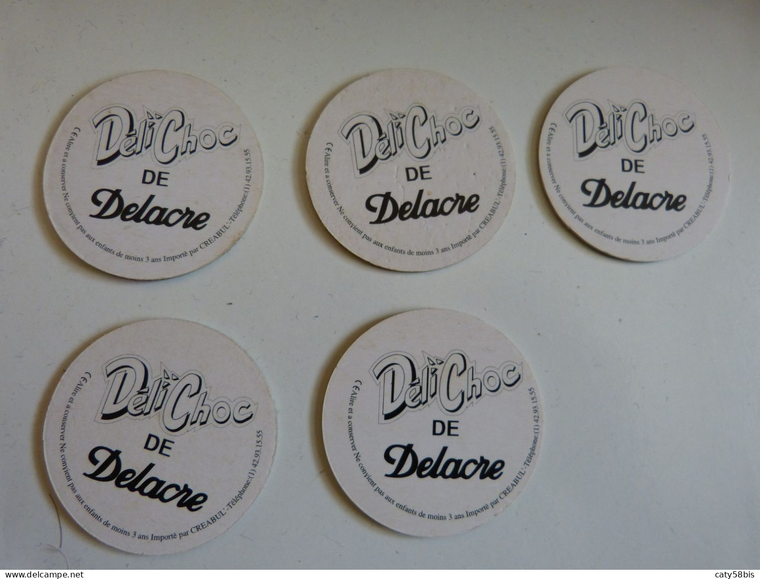 Lot Pog's Delice Choc Delacre - Autres & Non Classés