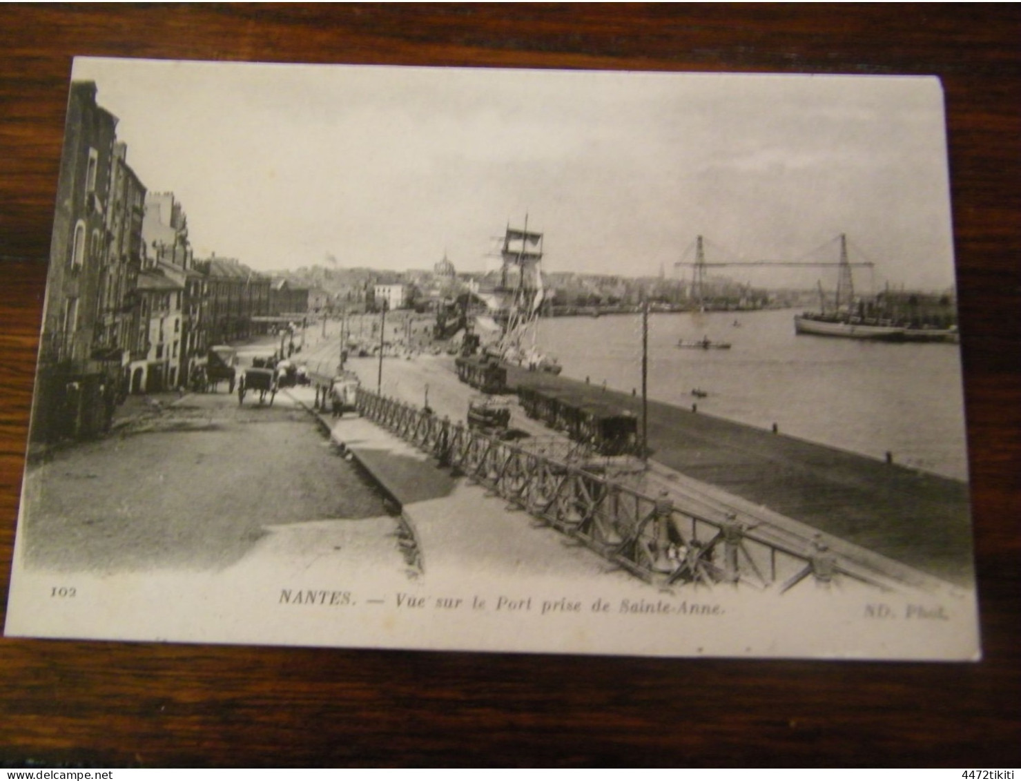 CPA - Nantes (44) - Vue Sur Le Port Prise De Ste Sainte Anne - 1910 - SUP (HV 39) - Nantes