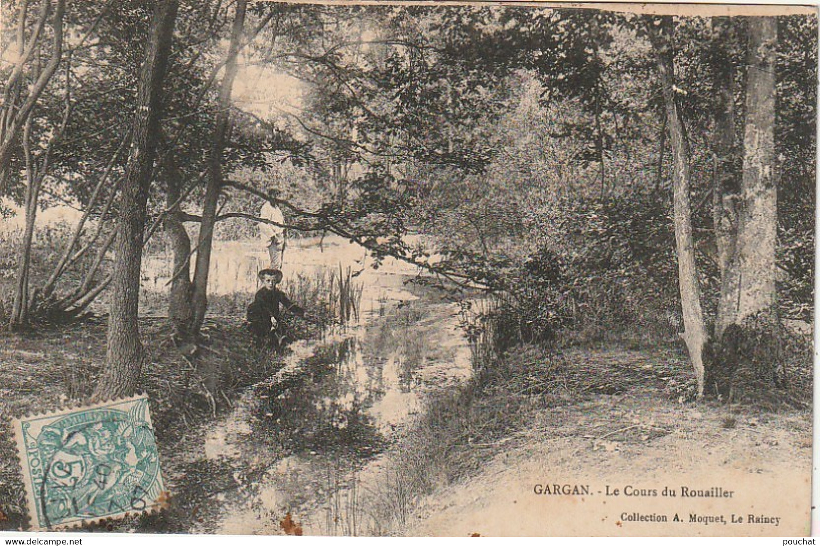 MO 5-(93) GARGAN - LE COURS DU ROUAILLER  - 2 SCANS - Livry Gargan