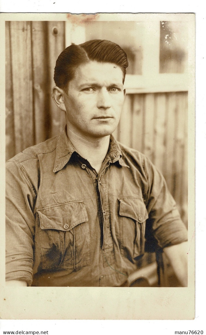 Ref 1 - Carte Photo : Prisonnier De Guerre Camp De Travail STALAG VA Hauptlager ( Gros Soupçons ) En Allemagne - Sonstige & Ohne Zuordnung