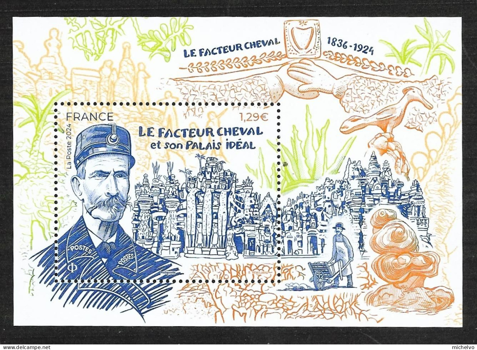 France 2024 - Le Facteur Cheval Et Son Palais Idéal ** - Unused Stamps