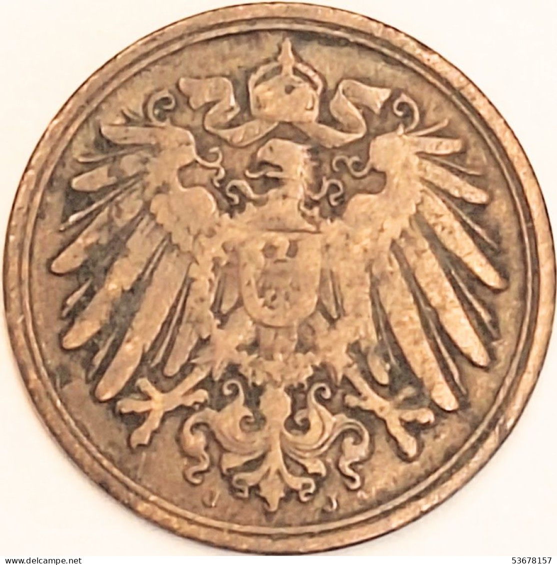 Germany Empire - Pfennig 1900 J, KM# 10 (#4419) - Andere - Europa