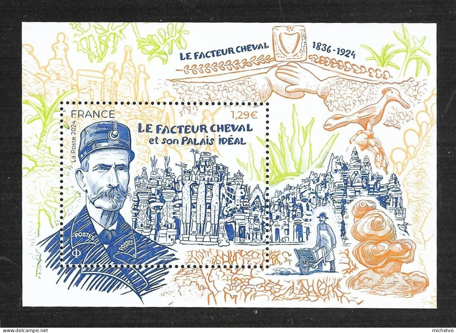 France 2024 - Le Facteur Cheval Et Son Palais Idéal ** - Unused Stamps