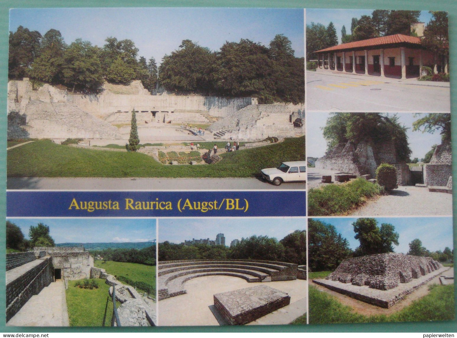 Augst (BL) - Mehrbildkarte "Augusta Raurica (Augst/BL) - Augst