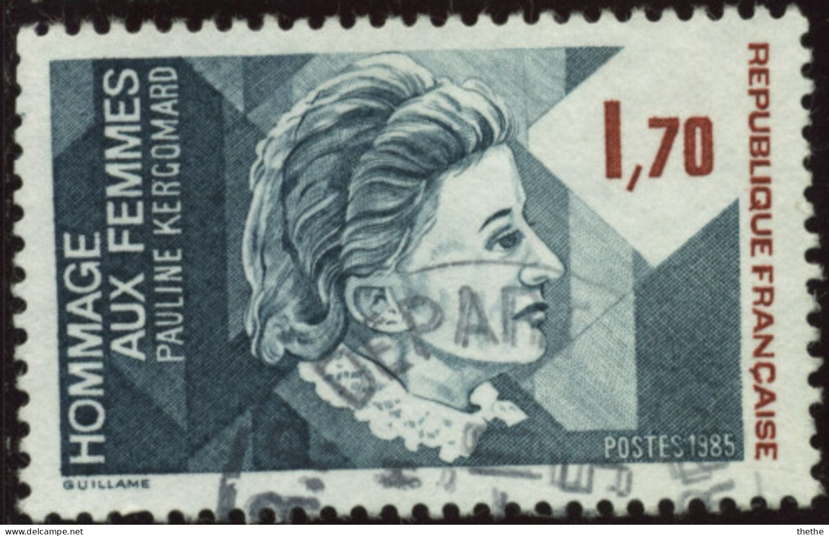 FRANCE - Femmes En Fête : Pauline Kergomard - Used Stamps