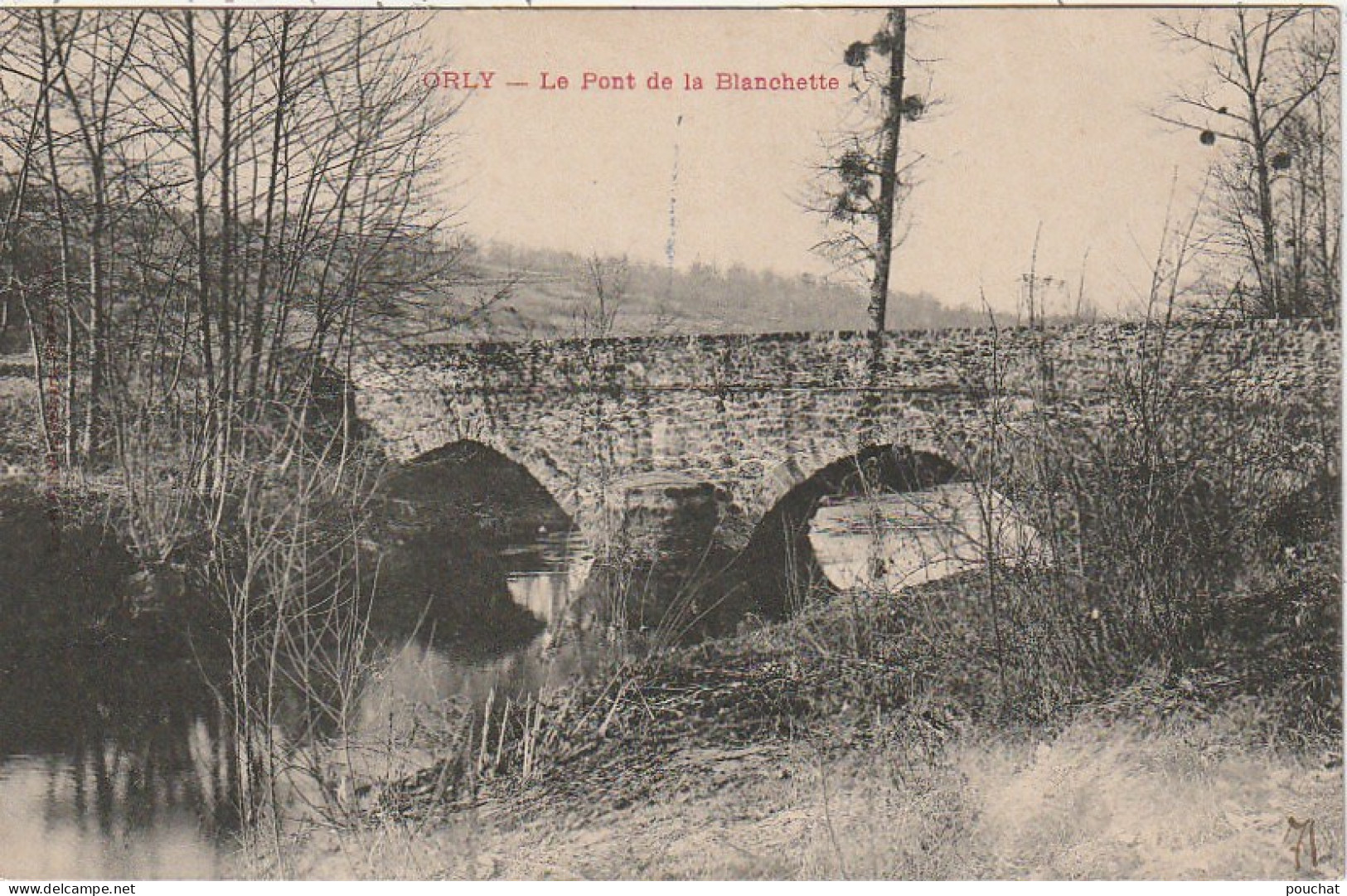 MO 9-(94) ORLY - LE PONT DE LA BLANCHETTE - 2 SCANS - Orly