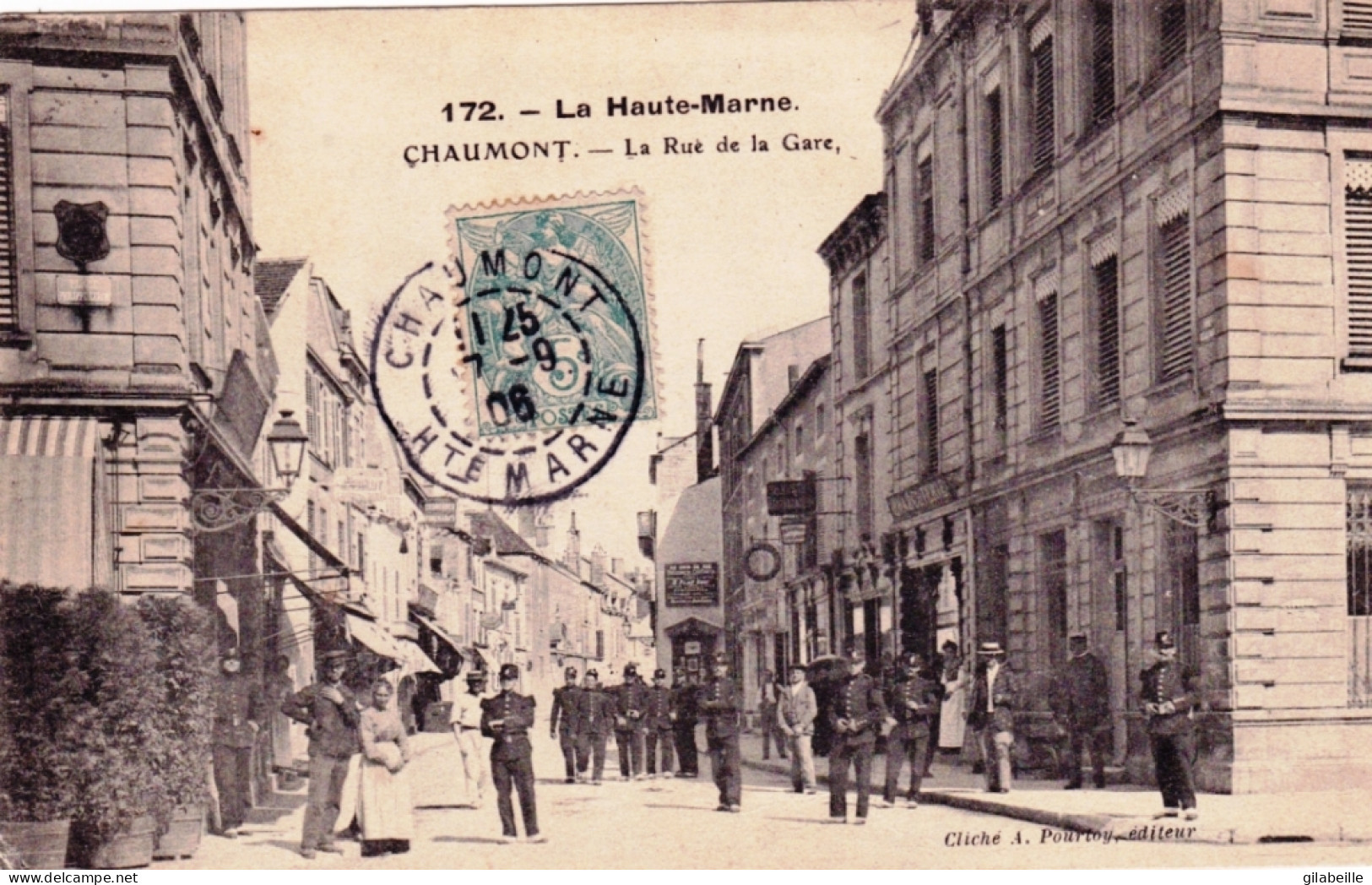 52 - Haute Marne -  CHAUMONT - La Rue De La Gare - Chaumont