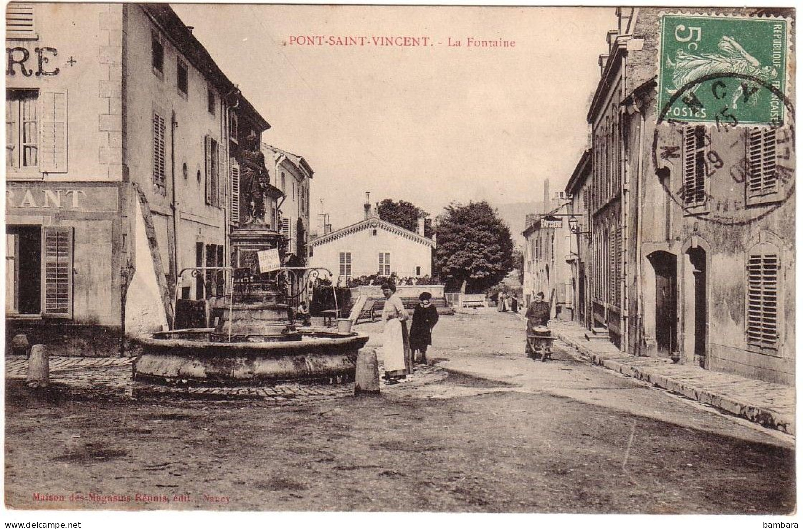 PONT SAINT VINCENT - La Fontaine. - Autres & Non Classés