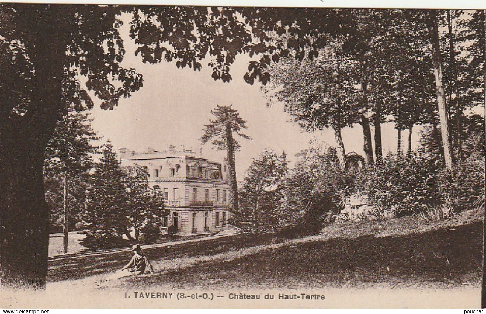 MO 11-(95) TAVERNY - CHATEAU DU HAUT TERTRE - 2 SCANS - Taverny