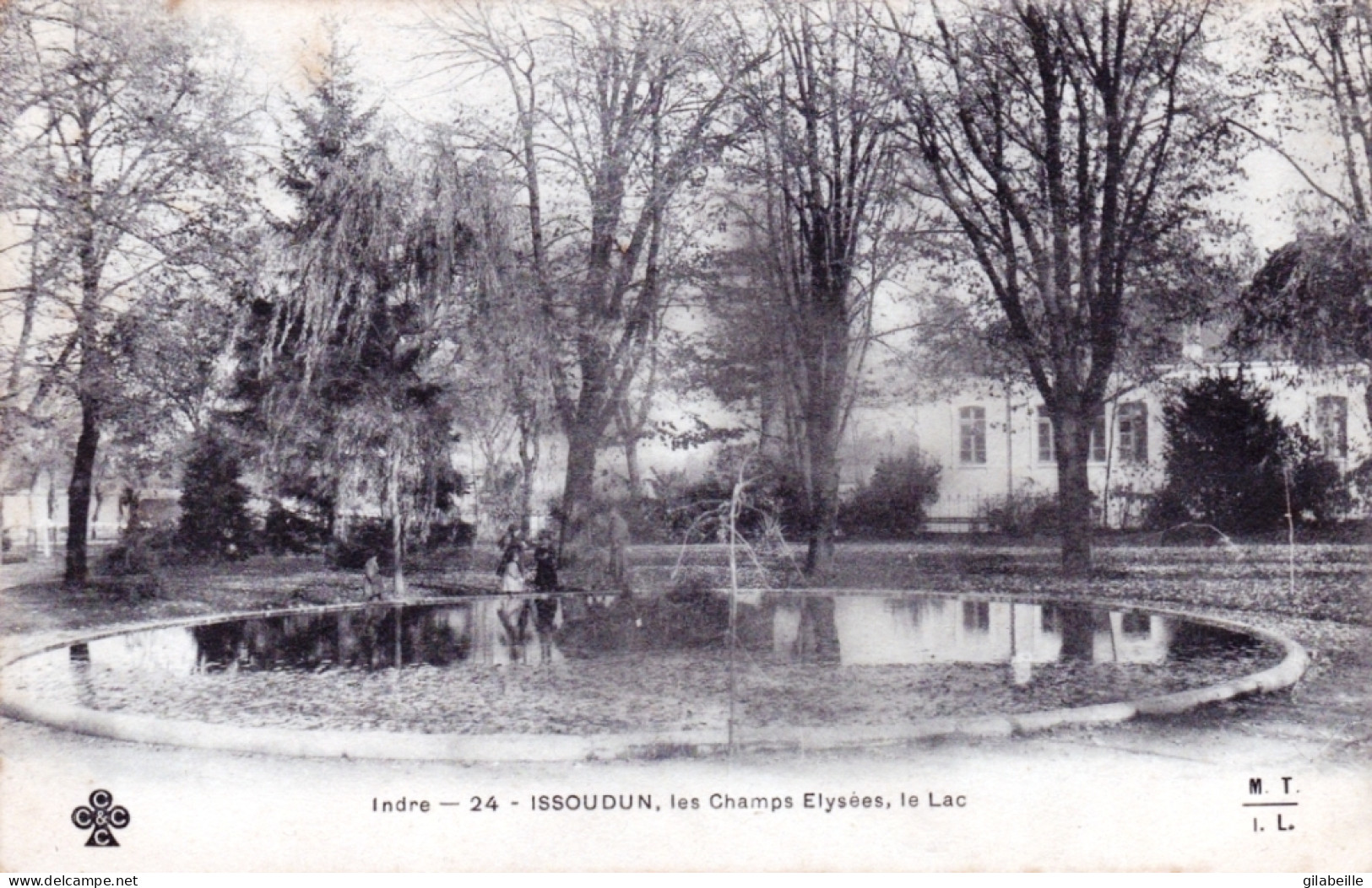 36 - Indre - ISSOUDUN - Les Champs Elysées - Le Lac - Issoudun