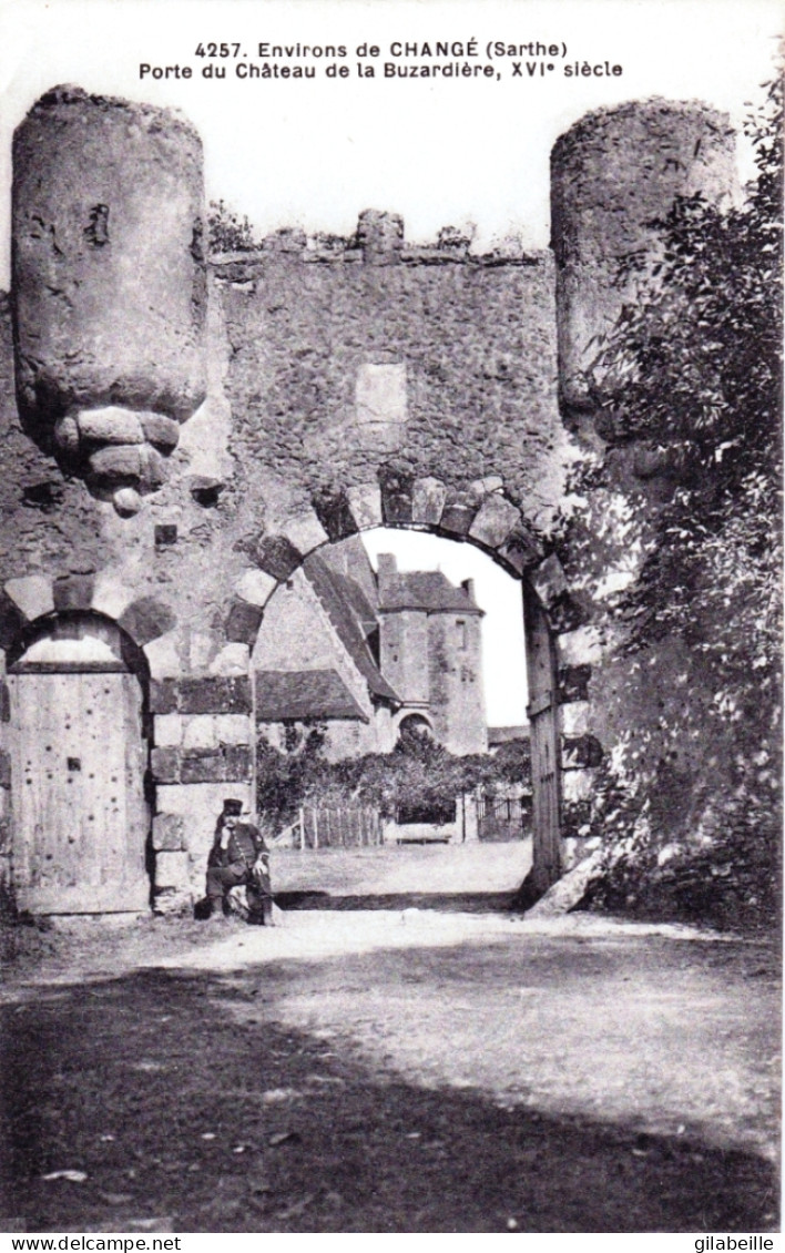 72 - Sarthe -  Environs De CHANGE - Porte Du Château De La Buzardière - Autres & Non Classés