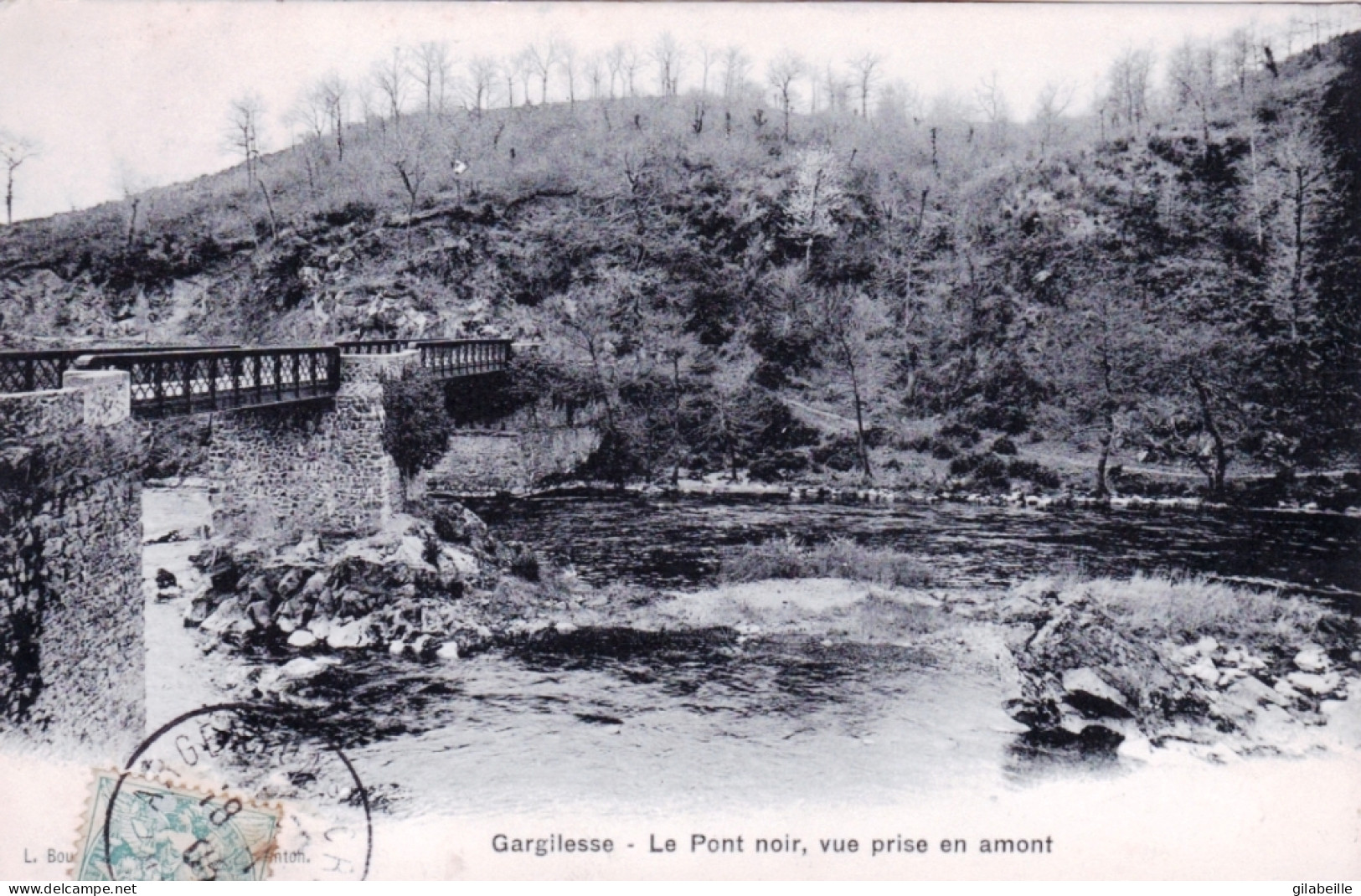 36 - Indre - Gargilesse-Dampierre - Le Pont Noir- Vue Prise En Amont - Otros & Sin Clasificación