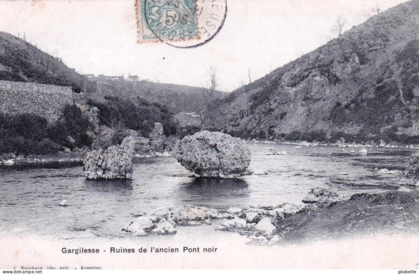 36 - Indre - Gargilesse-Dampierre - Ruines De L'ancien Pont Noir - Otros & Sin Clasificación