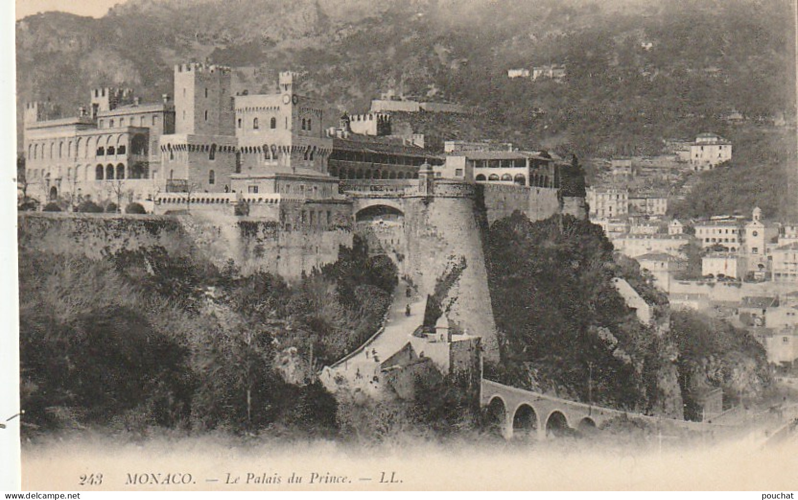 MO 14 - MONACO - LE PALAIS DU PRINCE - 2 SCANS - Palazzo Dei Principi