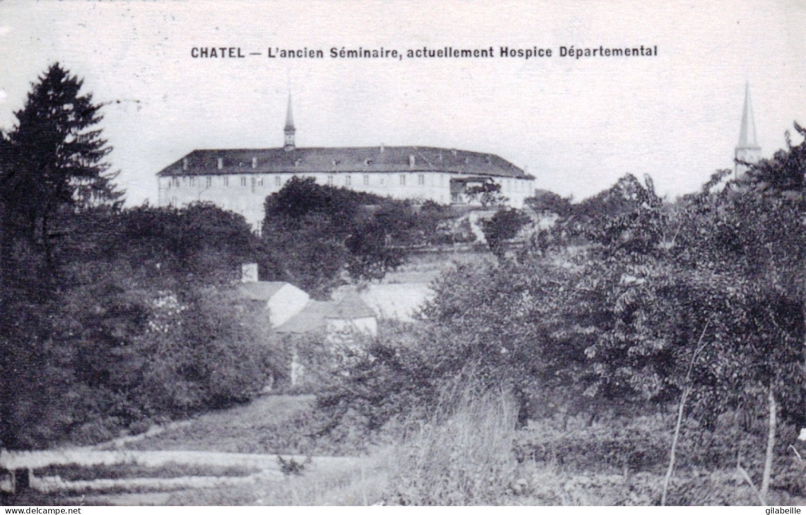 88 - Vosges -  Châtel-sur-Moselle - L'ancien Seminaire - Actuellement Hospice Departemental - Chatel Sur Moselle