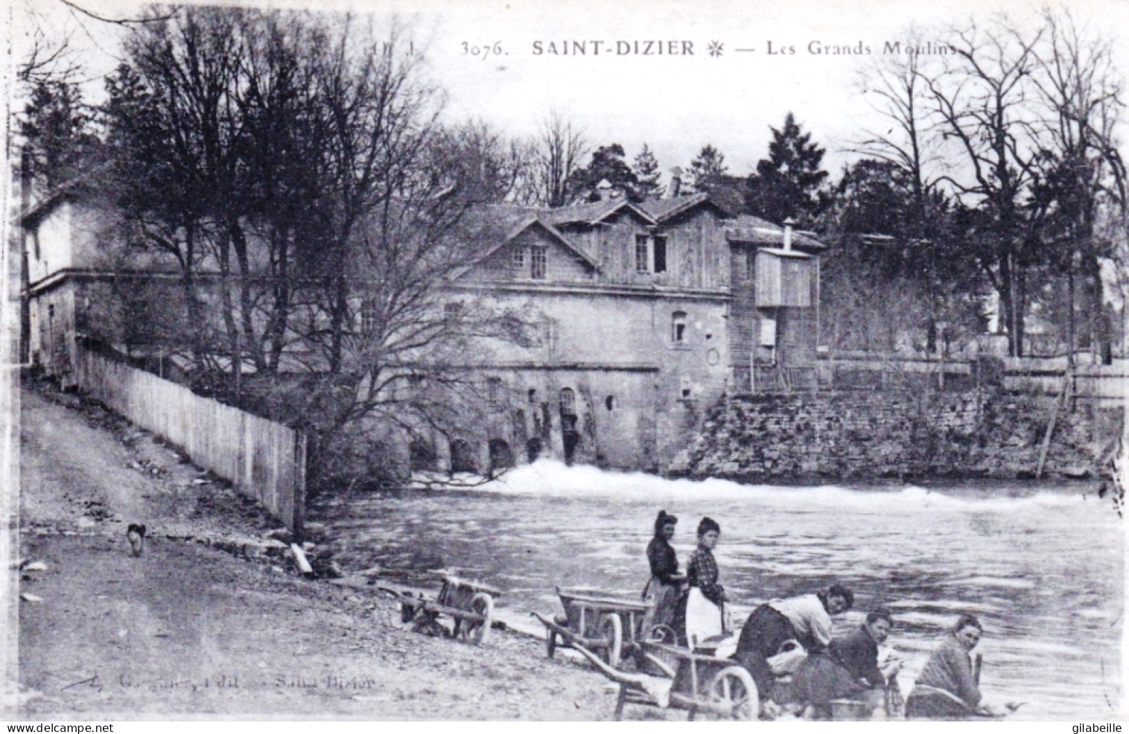52 - Haute Marne  - SAINT DIZIER - Les Grands Moulins - Lavandieres A L'ouvrage - Saint Dizier