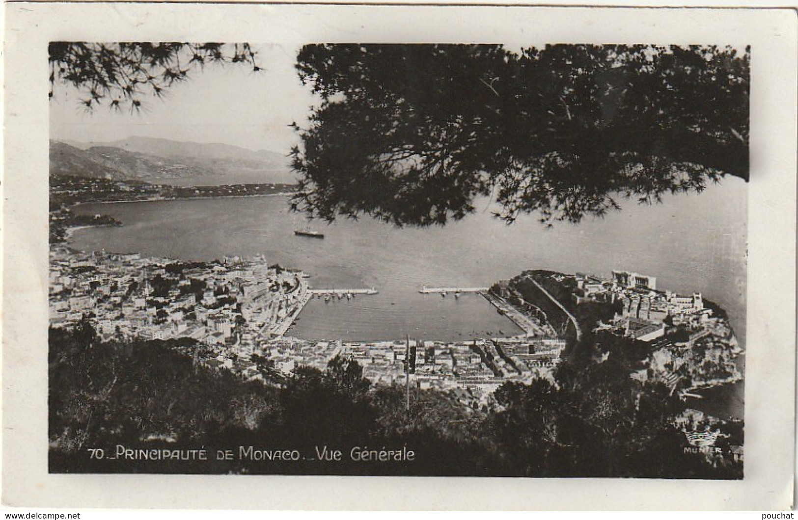 MO 15- PRINCIPAUTE DE MONACO - VUE GENERALE - 2 SCANS  - Viste Panoramiche, Panorama