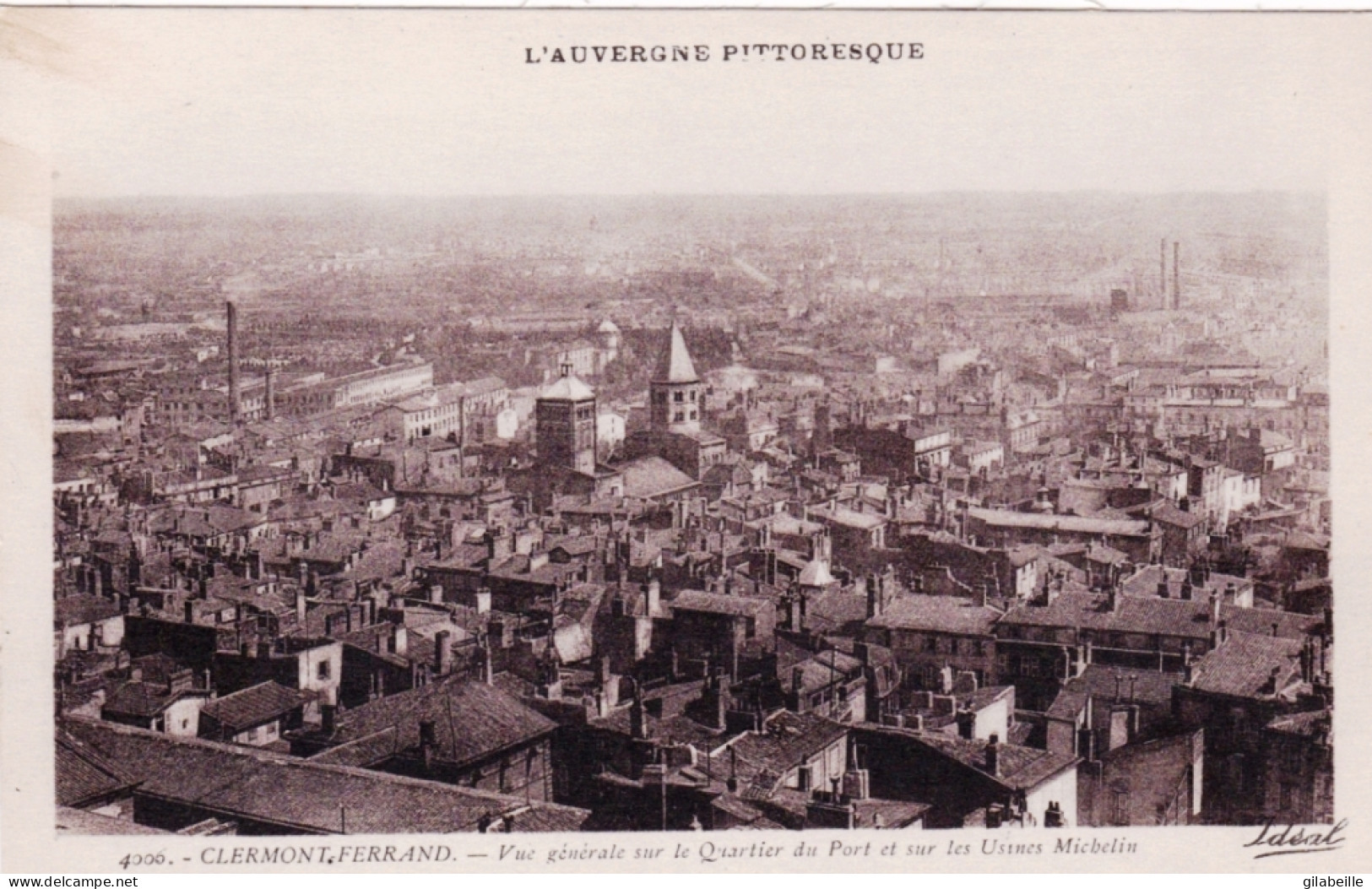 63 - CLERMONT FERRAND - Vue Generale Sur Le Quartier Du Port Et Sur Les Usines Michelin - Clermont Ferrand