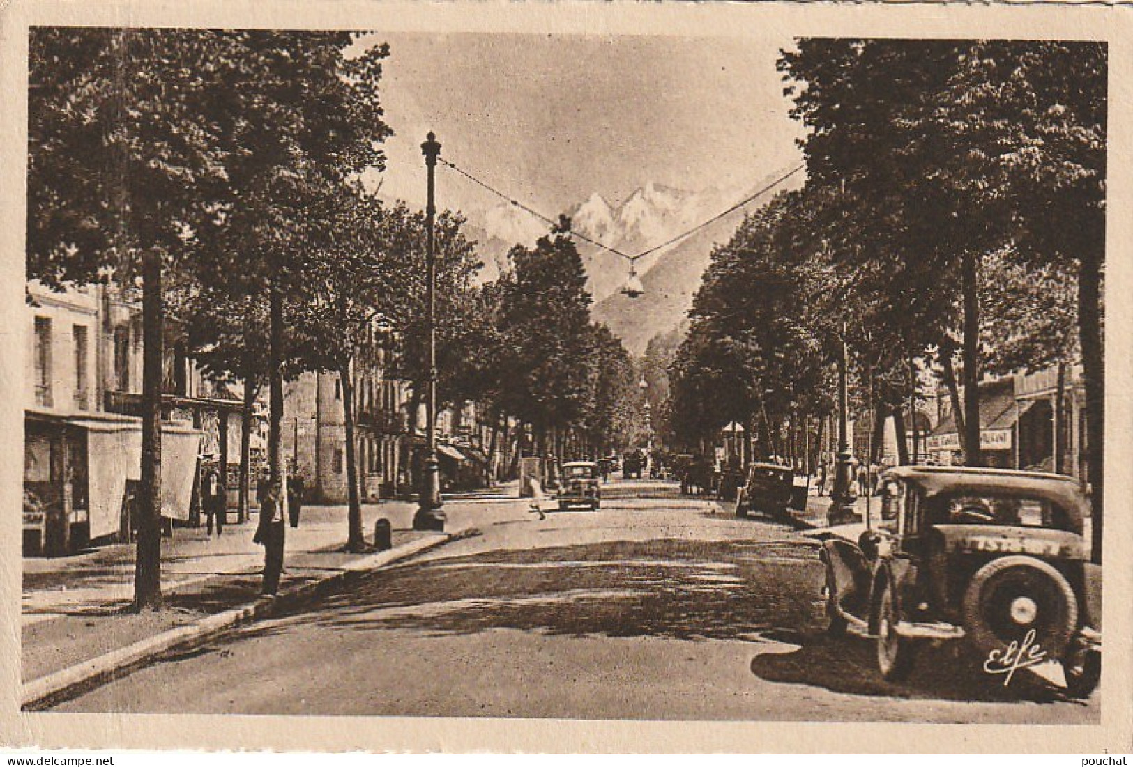 MO 16-(31) LUCHON - L' ALLEE D' ETIGNY - AUTOMOBILES - 2 SCANS - Luchon