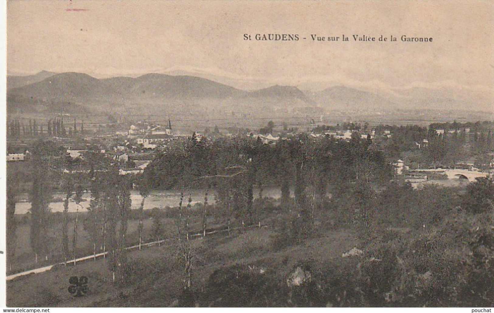 MO 16-(31) SAINT GAUDENS - VUE SUR LA VALLEE DE LA GARONNE - 2 SCANS - Saint Gaudens