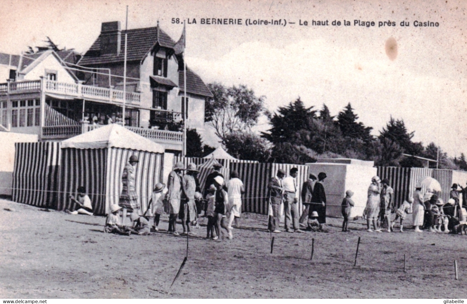 44 - La Bernerie-en-Retz - Le Haut De La Plage Pres Du Casino - La Bernerie-en-Retz
