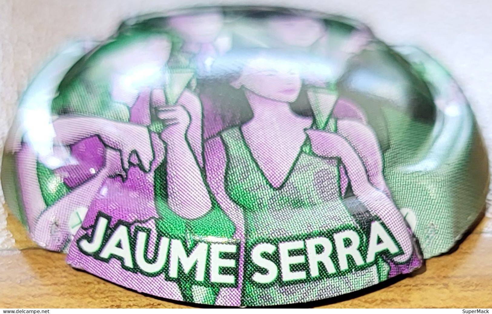 Capsule Cava D'Espagne JAUME SERRA Série La Fête Entre Amis En Vert, Vert & Mauve Nr 164916 - Schaumwein - Sekt